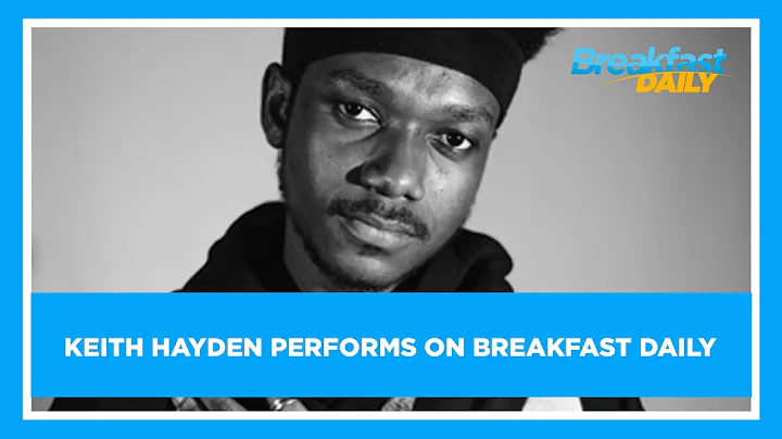 Keith Hayden performs on Breakfast Daily
