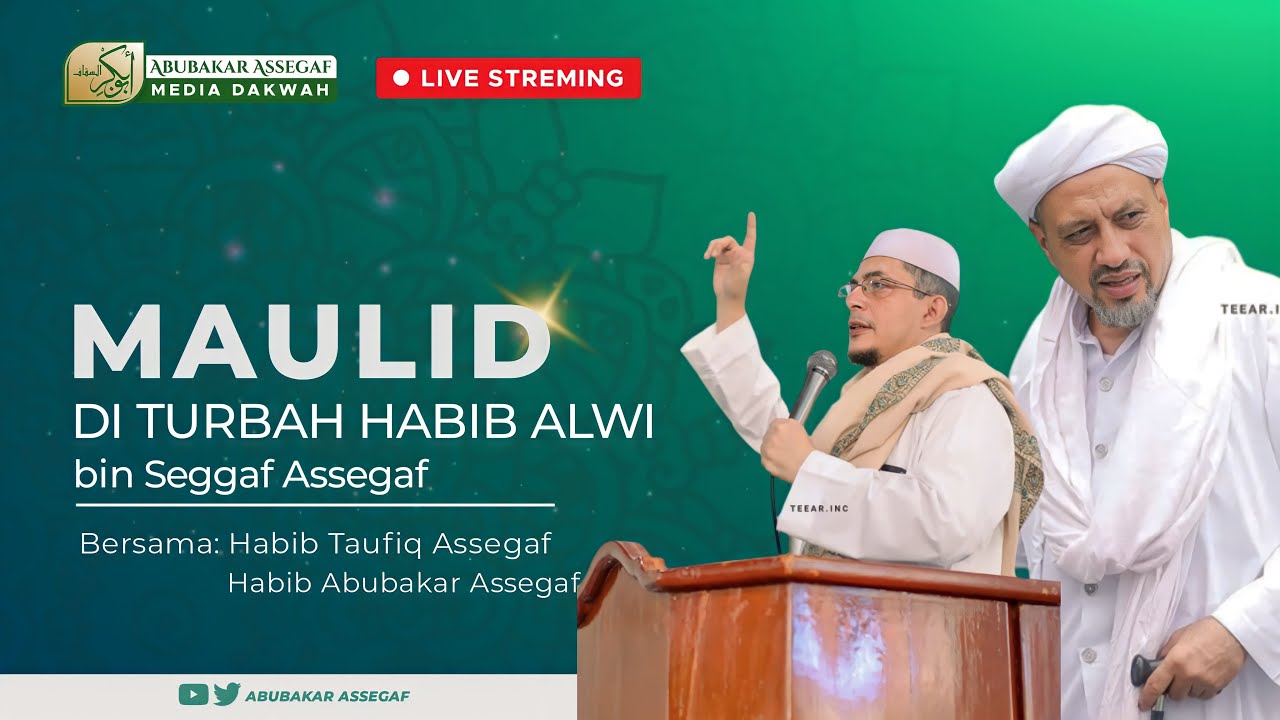 🔴 MAULID DI TURBAH HABIB ALWI  ASSEGAF| Live 11 R.Awwal - 06 Oktober  2022 M