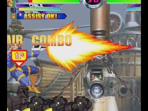 MvC2: Sanford - Cable GB to 4x AHVB 125 hit 100%+ Combo .:11.26.22:.