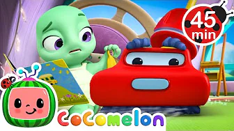 Mr. Vacuum to the Rescue! 🌀 | CoComelon Animal Time | Animals for Kids