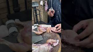 Amazing Meat Cutting Process! 🔪 Master Butcher Style #Shorts #MeatCutting #ButcherTable