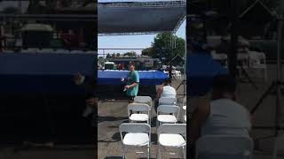 Wrestling today at Santa Ana Mini Mall