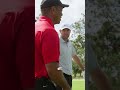 Scottie Scheffler shocks Tiger Woods with his "Trapper" out of a divot. #TaylorMade #shorts