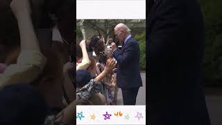 President Biden only heard “granddaughters”