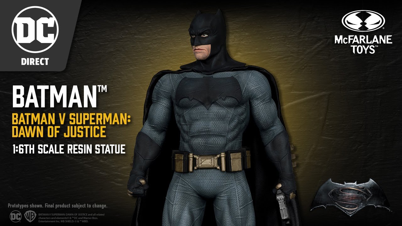 NEW DC Direct™ Batman:™  BVS: Dawn of Justice 1:6th Scale Resin Statue | Action Figure Showcase