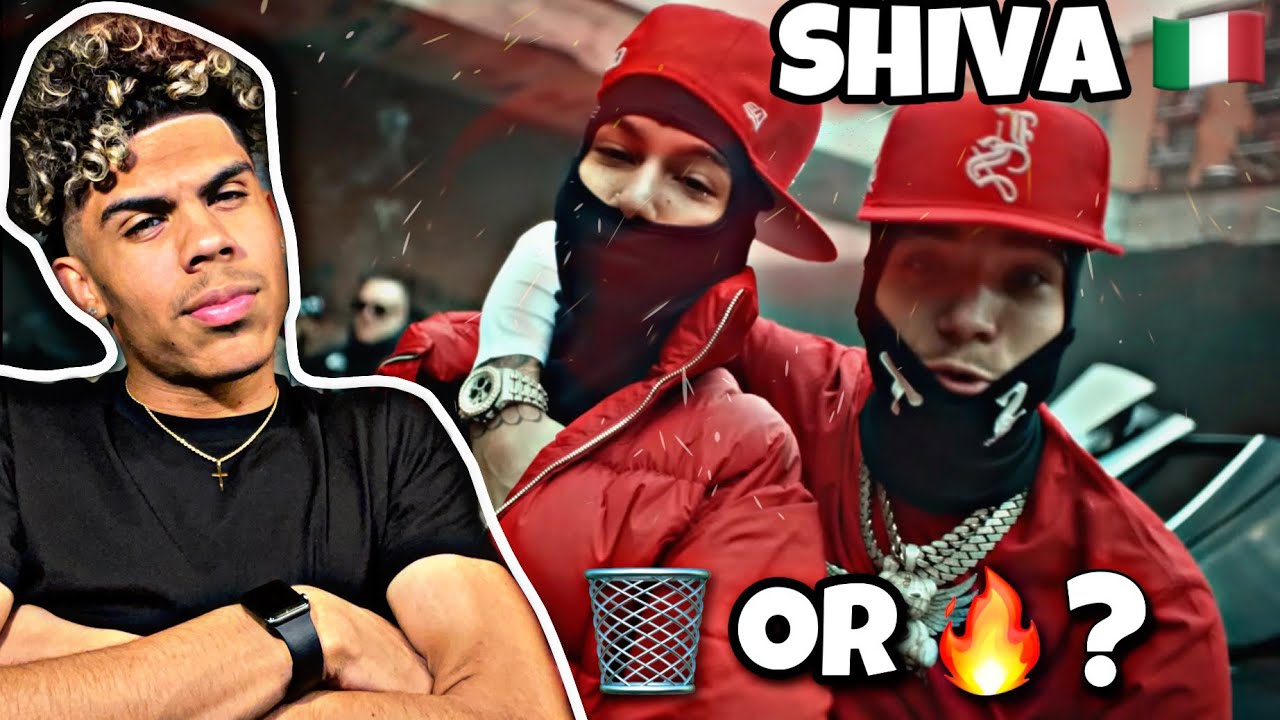 Shiva Italian Rapp ITALIAN RAP REACTION! || Shiva - Alleluia *its trash?* - YouTube