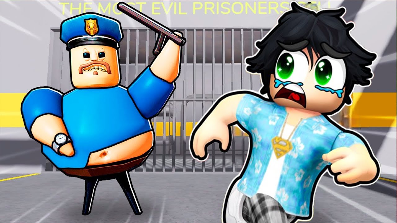 JE DOIS ÉCHAPPER À LA PRISON DE BARRY SUR ROBLOX - YouTube