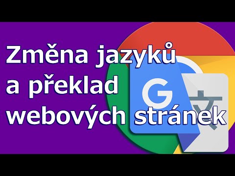 Video: Jak Změnit Jazyk Na Stránce