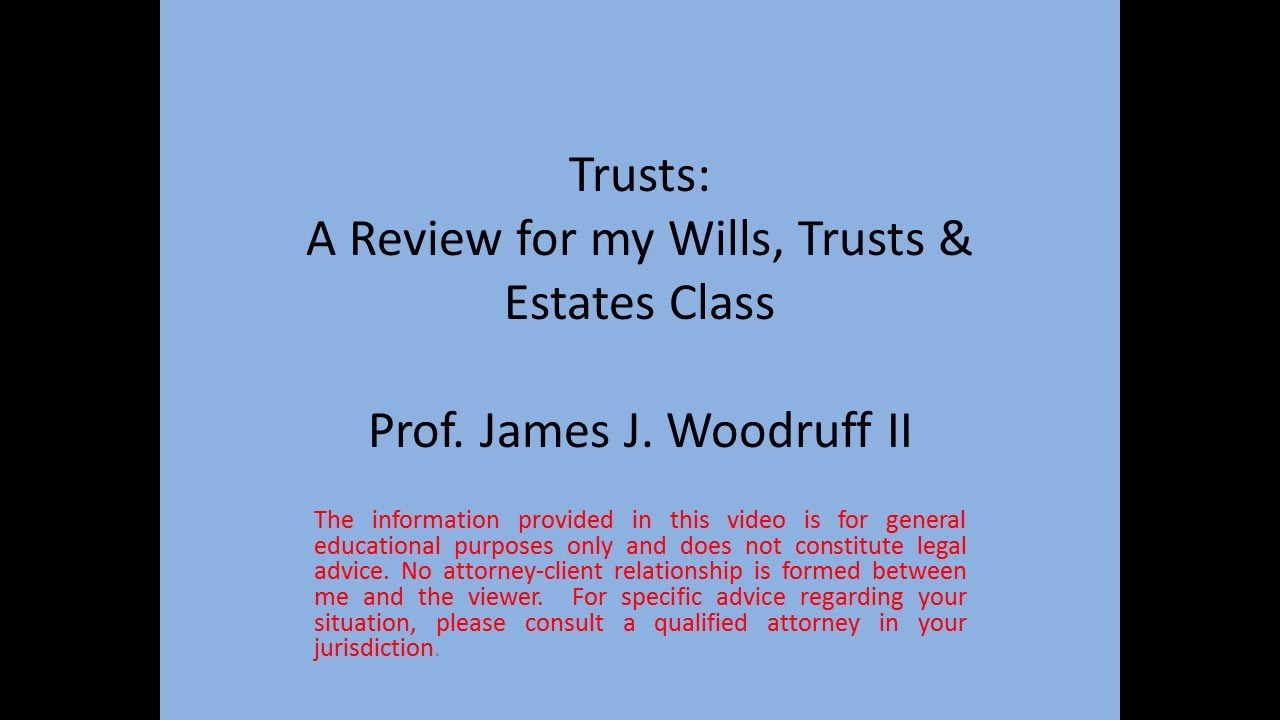Trusts Review