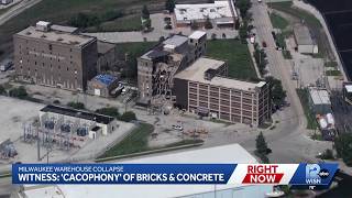 Cacophony of bricks and concrete falling: Eyewitness to Milwaukee Warehouse Collapse