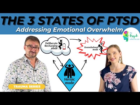 Three states of PTSD: Overwhelmed Victim | Recharge Mode | Heroic Mode