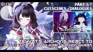 Genshin Impact Reacts To Rerir Attacks Columbina Luna 2 Gl2 X Teyvat By Ūróngskijx