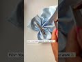 Making bow  scrunchies shortexplore theonestitch bow bowmaking hairaccessories short