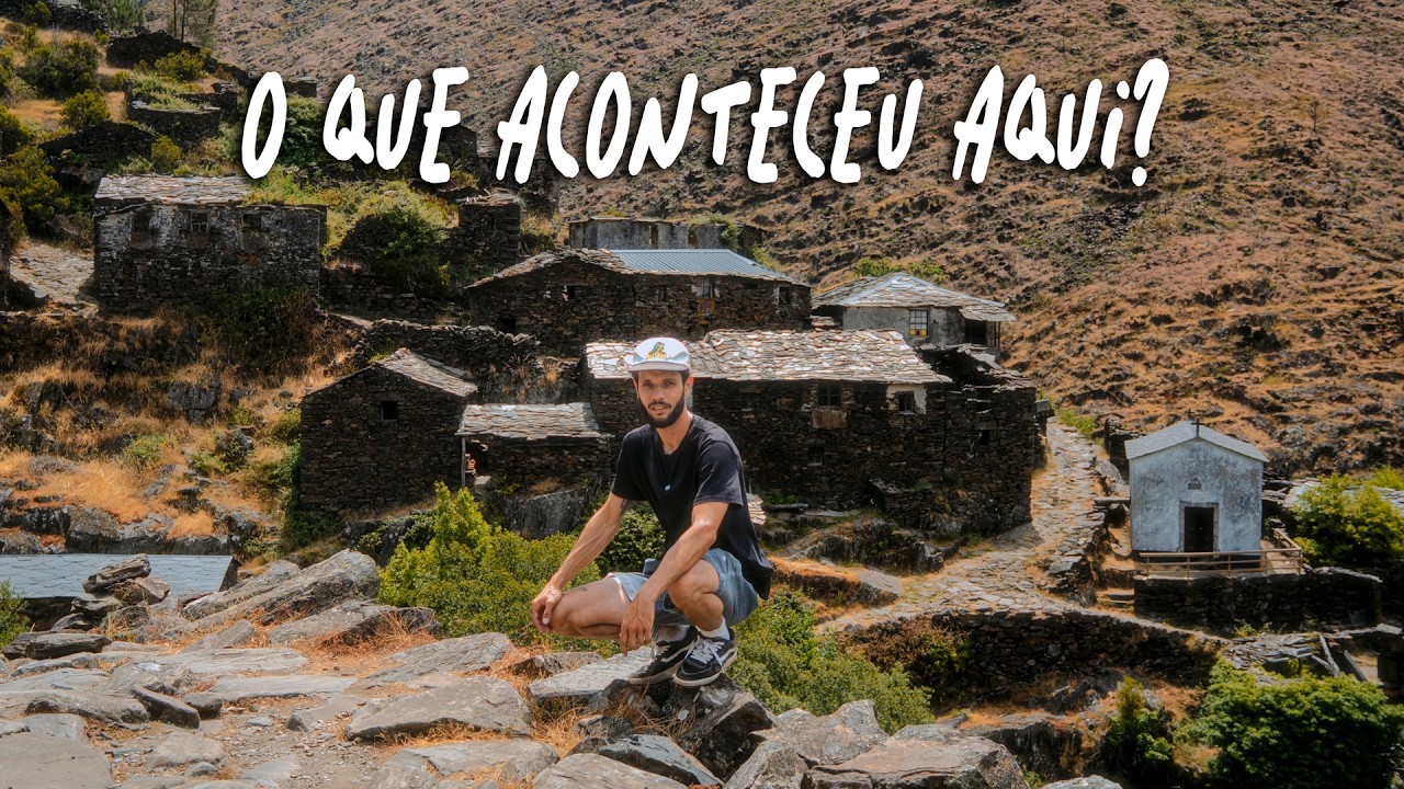 Encontrei uma CIDADE FANTASMA em Portugal 🇵🇹