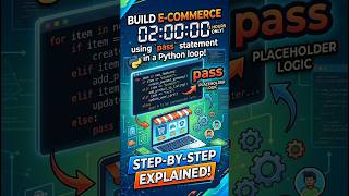 😱 Team Lead: "Build an E-Commerce Website in 2 Hours!" | Python pass Explained  #shorts