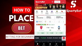 Sports Betting For Beginners || How To Bet On Sports Successfully( Full Tutorial) screenshot 4