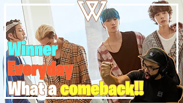 Winner - Everyday, what a comeback! **Music Video Reaction**