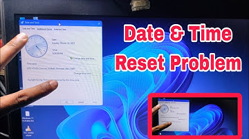 All Laptop & PC DATE And TIME Reset Problem in Windows 11 | How to Set Timezone inWindows#Macnitesh
