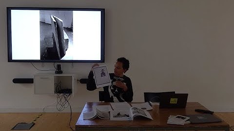 Phoebe Collings-James presentation on Beverly Buchanan