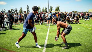 WE DID 1ON1S FOR $10,000!! (D1 RECRUITS SHOWED UP & BALLED OUT) image