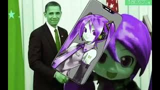 Hatsune Miku Apple Ringtone In Green Lowers