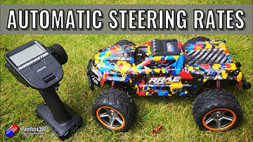 Automatic steering rates: Make an RC Car easier to handle at high speed (MT12 and EdgeTX)