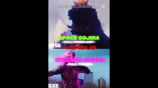 Evolved Godzilla (GXK) Vs space gojira (GVSG) (AMP SG) #battle #godzillafighting #godzillavs