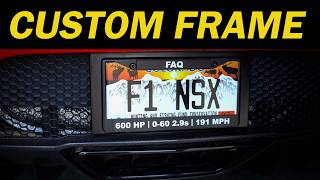 I Ordered a Custom License Plate Frame... Here's What I Got I Ordered a Custom License Plate Frame... Here's What I Got