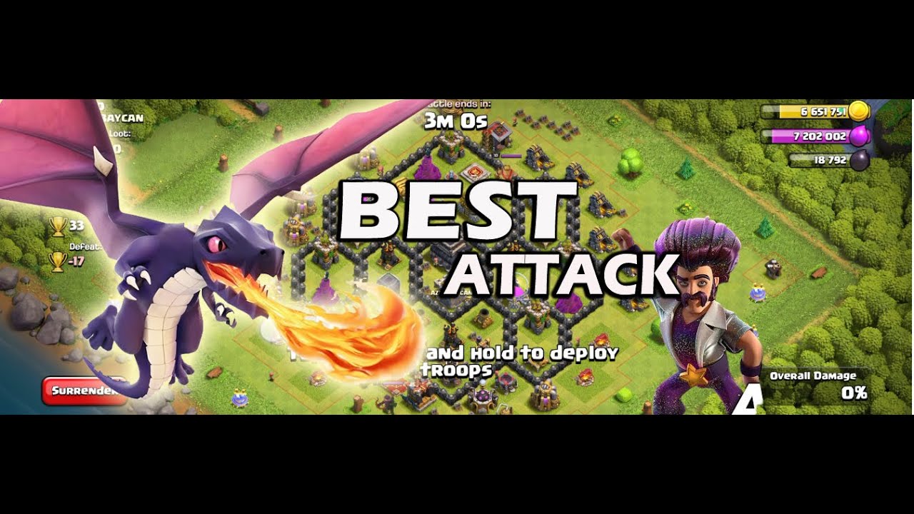TH9 Party Wizard Attack Strategy (Clash of Clans)
