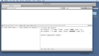 JavaScript(JS-Lynda.com) 03 5  Объекты