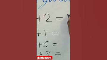 math maze 😄 questions | #mathfun |