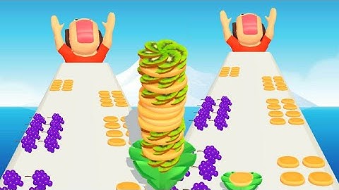 NOOB VS PRO VS HACKER in Pancake Run (New Update)