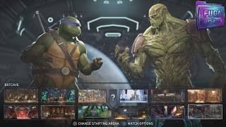 LEONARDO vs SWAMP THING - Injustice 2 | 2017 (Ninja Turtles vs Nature God & Unique Archive) screenshot 3