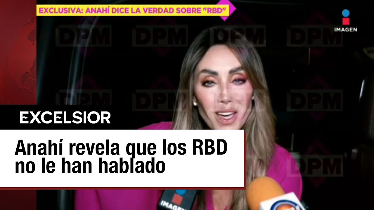 Anahí revela el distanciamiento con RBD tras escándalo de fraude