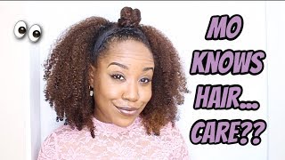 NEW MO KNOWS HAIR CARE LINE HONEST REVIEW *NOT SPONSORED*