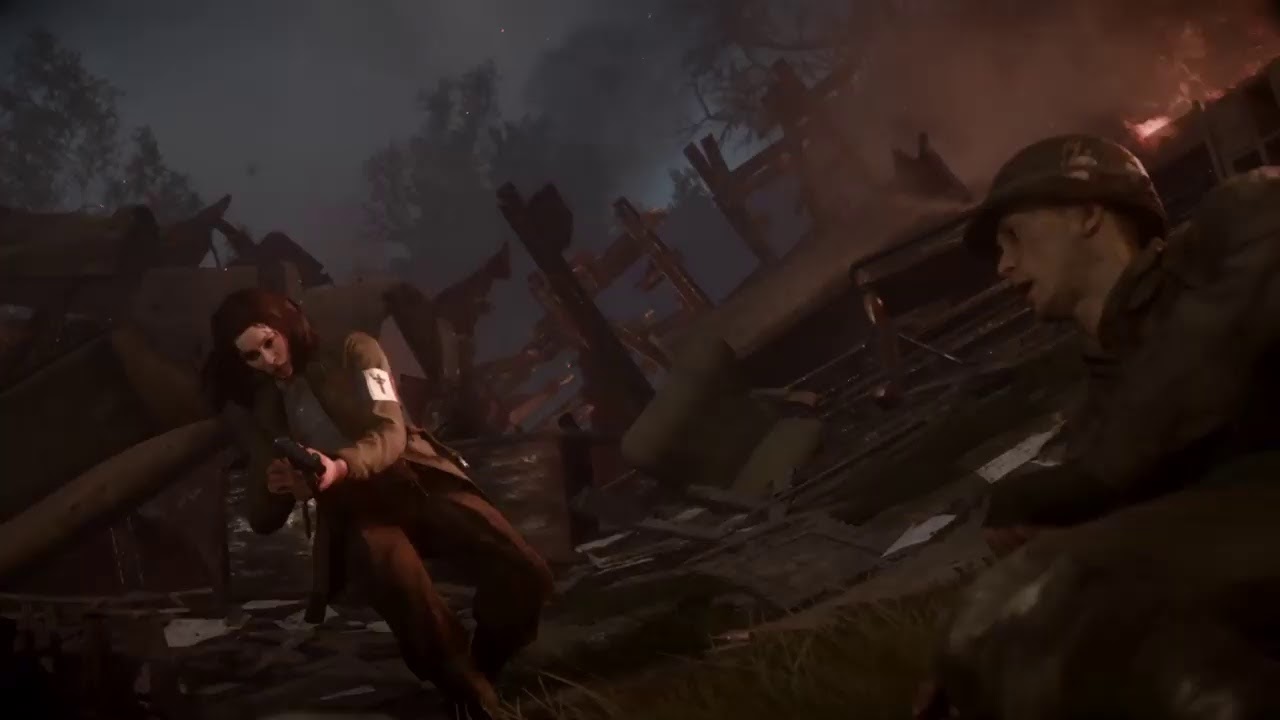 Call of duty ww2 mission 4 - YouTube