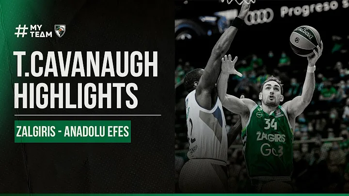 Tyler Cavanaugh highlights | Zalgiris - Anadolu Ef...