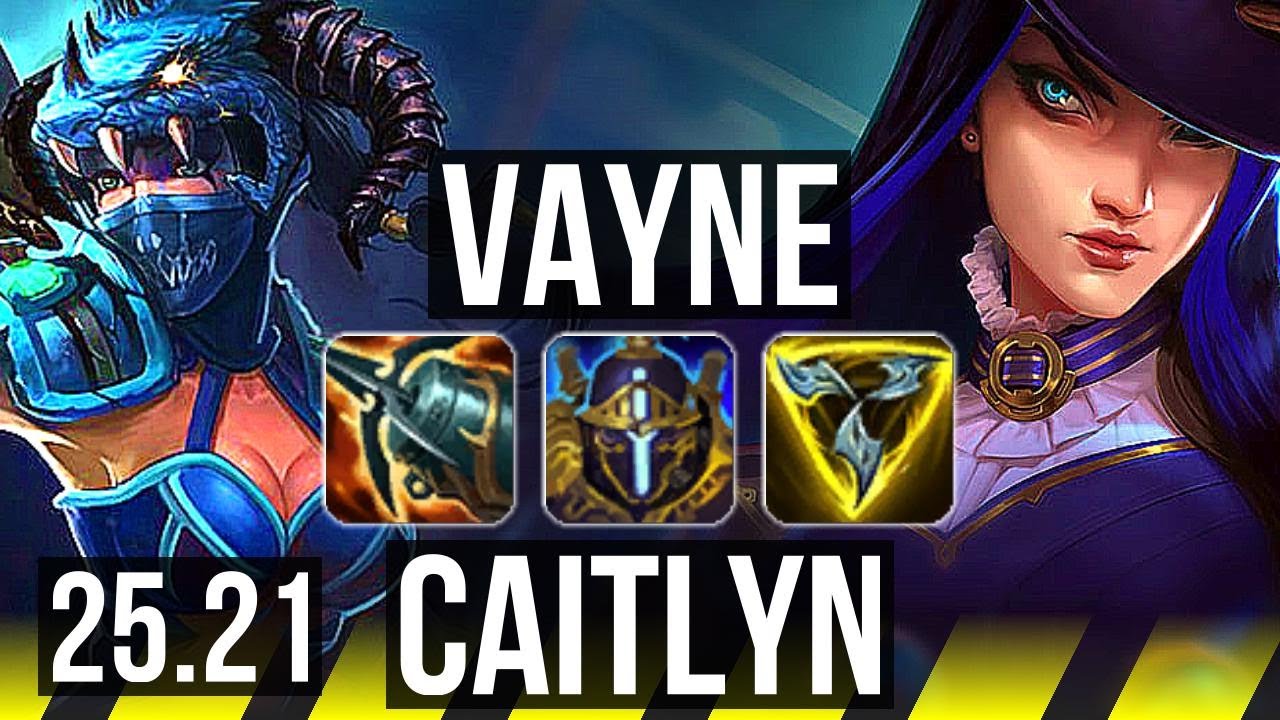 VAYNE & Zyra vs CAITLYN & Leona (ADC) | NA Master | 25.21