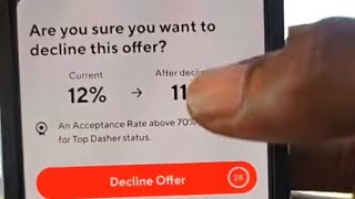 New Doordash Drivers NEED To DO THIS! | DECLINE TRASH OFFERS