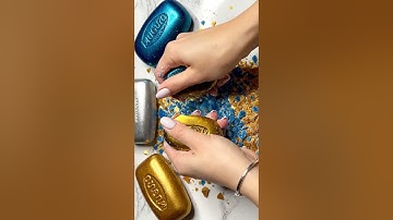 ASMR Satisfying SOAP Crushing | Relaxing Crunchy Sounds #asmrsoap #soapcrushing #satisfying #asmr