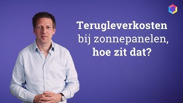 Terugleverkosten bij zonnepanelen, hoe zit dat? | Independer
