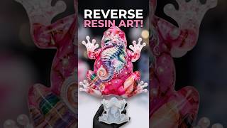 You wont believe how this resin frog turned out! 🤯 #resin #art #crafts