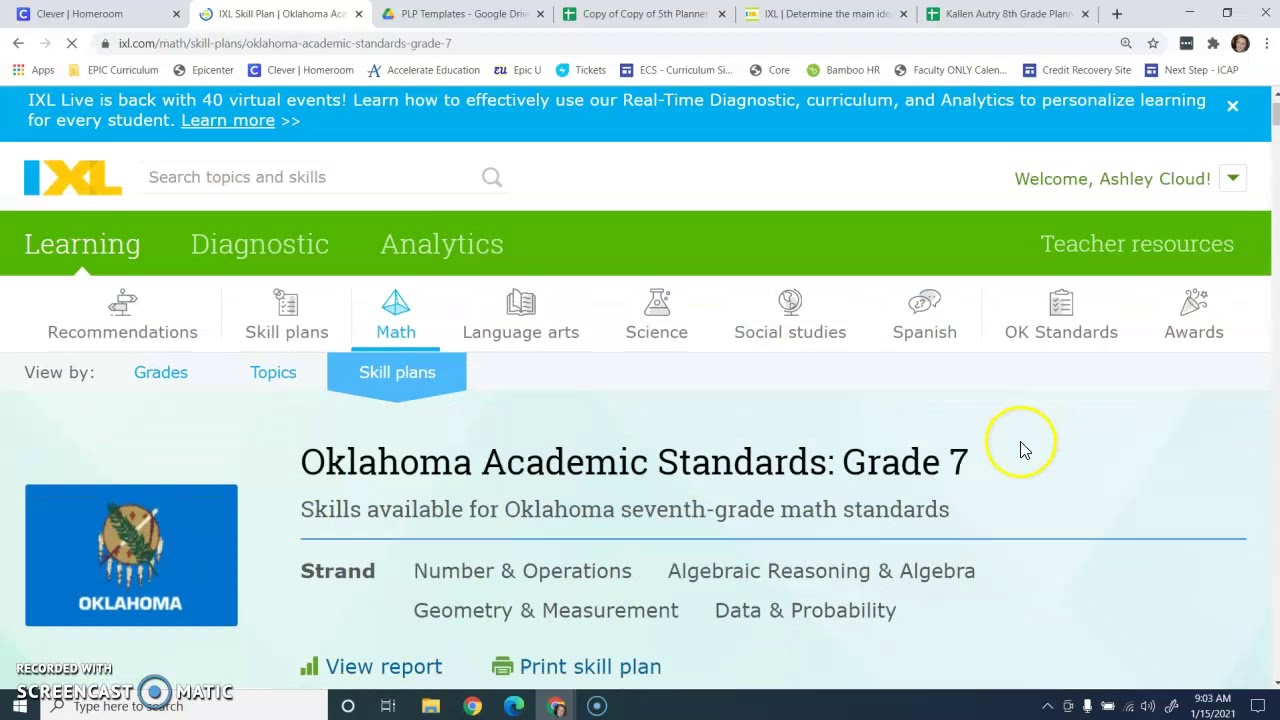 how to assign ixl for homework