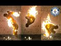 Backflipping Whilst On Fire - Guinness World Records