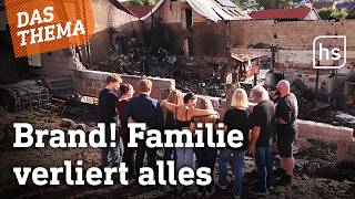 Feuer in Mücke – Gesamter Ort spendet für die Familie