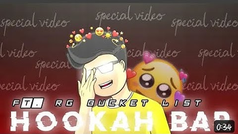 HOOKAH BAR X FT. RG BUCKET LIST EDIT !! HOOKAH BAR SONG EDIT !! #rgbucketlist #hookahbarsong !!
