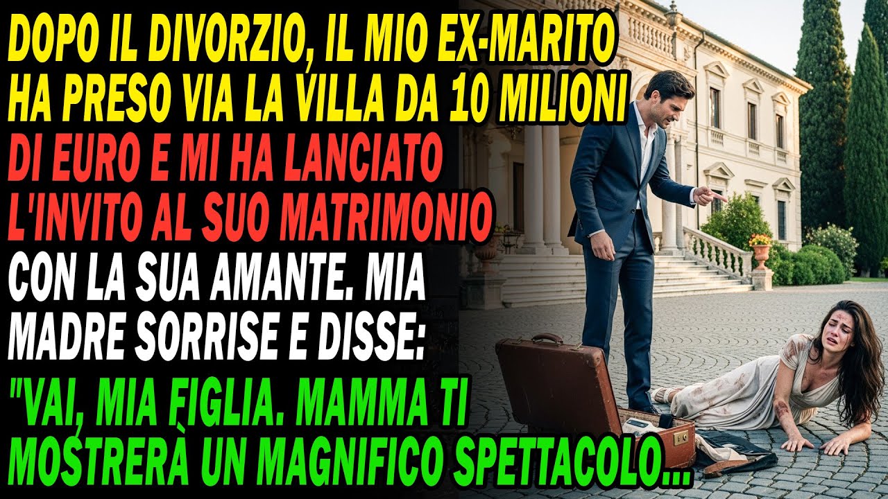 Ha Preso La Mia Casa Da €10m Di Euro🏠mi Invita Al Boda Con L'amante💌mom: Vai, Vedrai Uno Dramma...