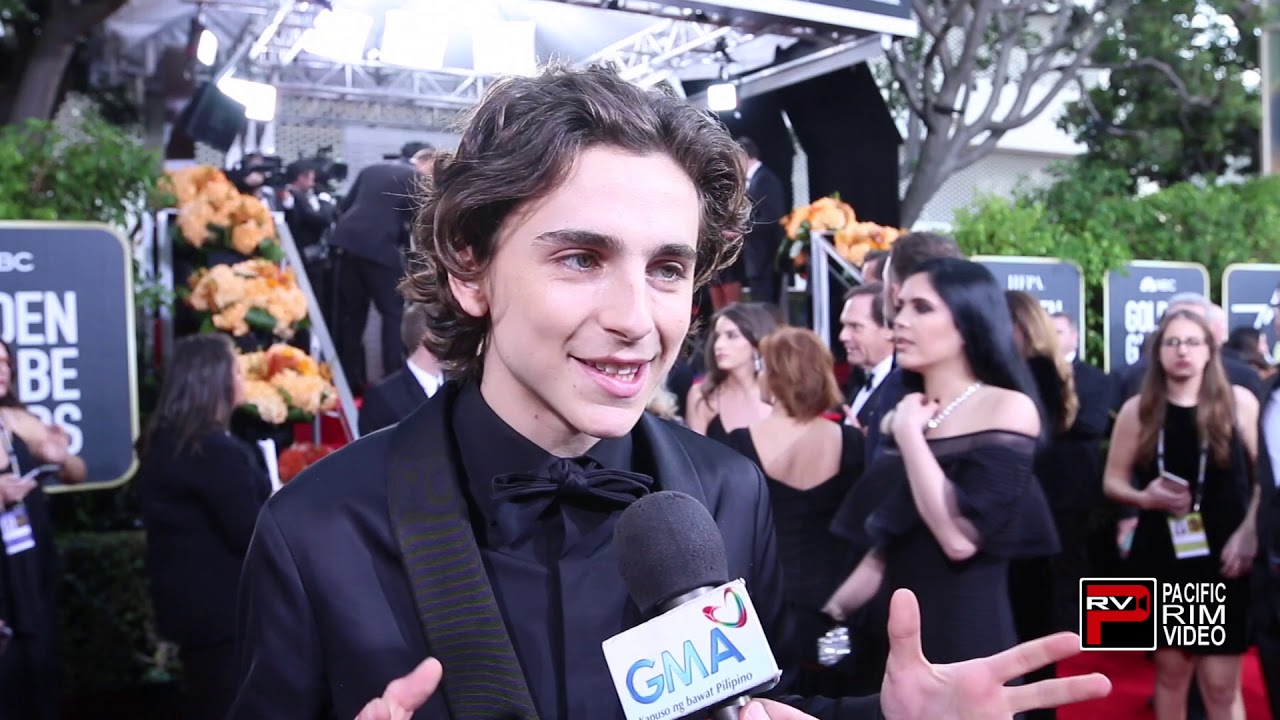 Timothee Chalamet talks feeling of being nominated for Golden Golden Globe