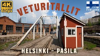 HELSINKI PASILA 🛠️ Old Locomotive Stables and Railway Houses 🇫🇮 Vanhat Veturitallit ja Ratapiha