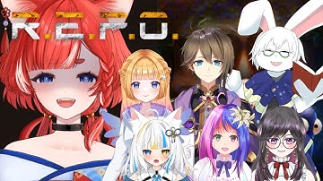 【R.E.P.O.】MOD入り初めてやるぞ！！！【蕪川にいろ 個人VTuber】コラボ colabo レポ